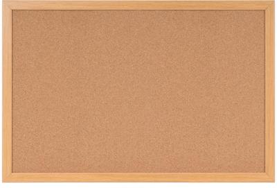 Bi-Office Earth Prime kurkbord, eiken kader, ft 120 x 90 cm