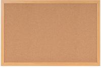 Bi-Office Earth Prime kurkbord, eiken kader, ft 120 x 90 cm - thumbnail