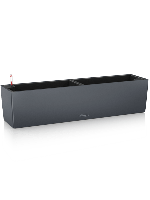 Bloempot Lechuza Zwart Grijs Polypropyleen - thumbnail