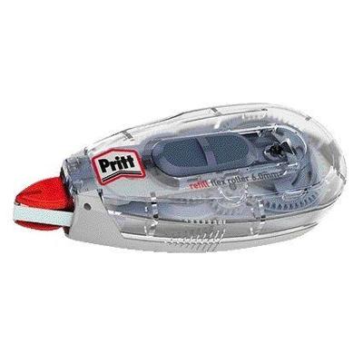Pritt Flex navulbare correctieroller 6,0mm x 12m Pritt Flex navulbare correctieroller 6,0mm x 12m