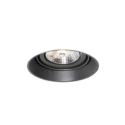 QAZQA Moderne inbouwspot zwart GU10 AR70 rond trimless - Oneon QAZQA Moderne inbouwspot zwart GU10 AR70 rond trimless - Oneon