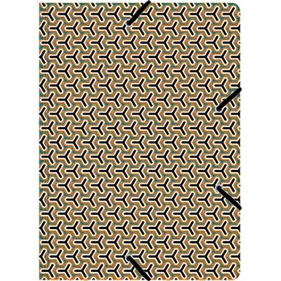 Cedon Elastomap Luxe 24 X 32 Cm Karton Bruin/zwart