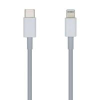 AISENS A102-0442 USB 2.0 USB-C naar LIGHTNING PD 2A, LIGHTNING/M-USB-C/M, wit, 1,0 m - thumbnail