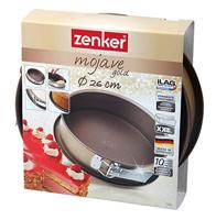 Zenker springvorm met overlooprand mojave gold 26cm - thumbnail