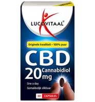 Lucovitaal CBD Cannabidiol 20mg Capsules - thumbnail