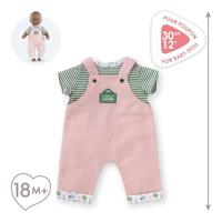 Corolle t-shirt en overall voor babypop, 30cm - thumbnail