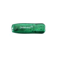 Intenso Rainbow Line USB-stick 8 GB Groen 3502460 USB-A 2.0 - thumbnail