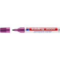 Viltstift edding 3000 rond 1.5-3mm rood violet - thumbnail