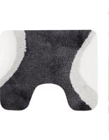 Dutch House Metz toiletmat 60x50cm grijs - thumbnail