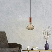 Home sweet home kunststof fitting rond E27 - koperkleur - thumbnail