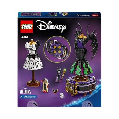LEGO disney 43262 de jurken van maleficent en cruella de vil