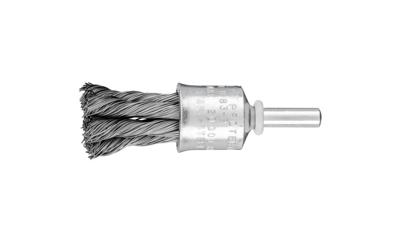PFERD TOOLS Pos penseelborstel getordeerd PBG Ø 19 mm schacht-Ø 6 mm staaldraad-Ø 0,35 POS PBG 1919/6 ST 0,35 43706001 10 stuk(s)