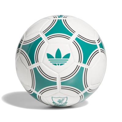 adidas Liverpool Mini Voetbal Maat 1 Wit Groen Zwart