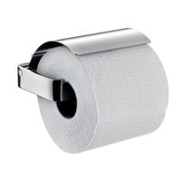 Emco Loft toiletrolhouder met klep chroom 050000100 - thumbnail