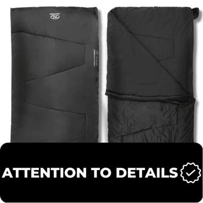 Highlander Sleepline 250 (8ºC) - Slaapzak Dekenmodel - Charcoal