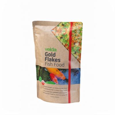 Gold flakes fish food 1000 ml Velda - Velda Gold flakes fish food 1000 ml Velda - Velda