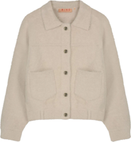 Rino - Pelle Boxy Jacket Jackets Stone - thumbnail