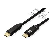VALUE USB 2.0 Kabel, C-C, M/M, 100W, zwart, 3 m - thumbnail