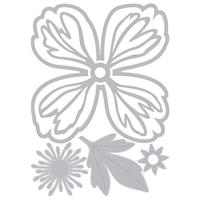 Sizzix • thinlits snijmal pioen - thumbnail