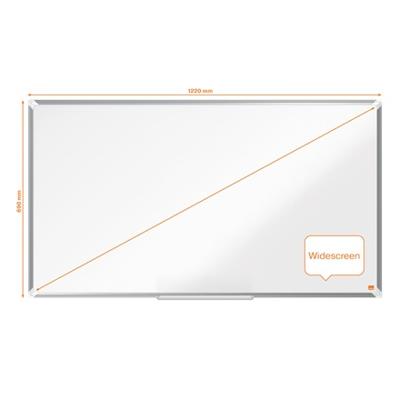 Nobo Premium Plus Widescreen magnetisch whiteboard, emaille, ft 122 x 69 cm Nobo Premium Plus Widescreen magnetisch whiteboard, emaille, ft 122 x 69 cm