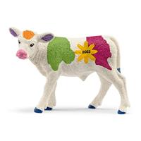 Schleich kleurijk lente kalf 72207 - thumbnail