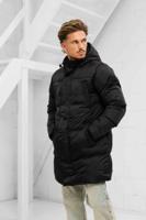 Pure Path Ripstop Puffer Parka Winterjas Heren Zwart - Maat L - Kleur: Zwart | Soccerfanshop - thumbnail