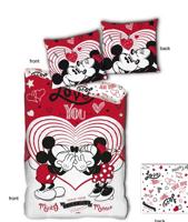 Disney Minnie Mouse Dekbedovertrek Love You- 140 x 200 cm - Polyester - thumbnail
