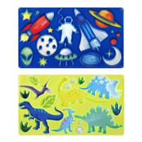 Tekensjabloon Dinosaurussen, Kosmos - thumbnail