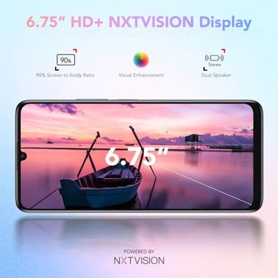 TCL 40 SE 256 GB - Smartphone 6,7 inch (90 Hz, 6 GB - 256 GB, uitbreidbaar microSD, uitbreidbaar RAM, Dual SIM, Camera 50 MP, batterij 5010 mAh, Dual Stereo Speaker, Android 13. King