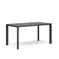 Kave Home Tuintafel 'Culip' 150 x 77cm, kleur Donkergrijs - thumbnail