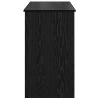 Plafondtafel met lade Zwart eiken 100 x 45 x 76 cm Bewerkt hout - thumbnail