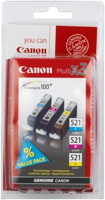 Canon CLI-521 kleuren value pack - thumbnail