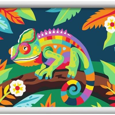 Ravensburger CreArt Schilderen op nummer kameleon