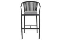 Kruk Home ESPRIT Aluminium Synthetische rotan 57 x 61 x 108 cm - thumbnail