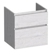 Brauer Delight - Onderkast - 60 cm - met 2 Softclose Lades Greeploos en 1 Sifon Uitsparing - Forest Seashell - thumbnail
