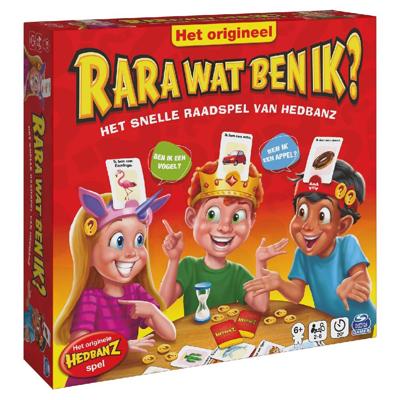 RARA wat ben ik? Hedbanz 3e editie 2025