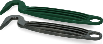 Hoefkrabber kunststof groen