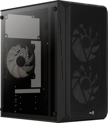 Aerocool CS107V2 computerbehuizing Mini Tower Zwart