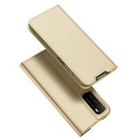 Dux Ducis - Pro Serie Slim wallet hoes - Xiaomi Poco M3 - Goud - thumbnail