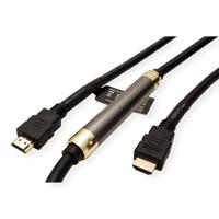 ROLINE HDMI High Speed met Ethernet kabel, met repeater, 25 m - thumbnail