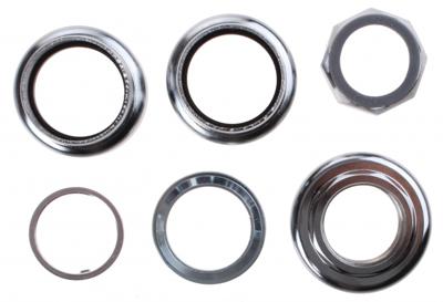 Gazelle balhoofdstel chroom impala 1"