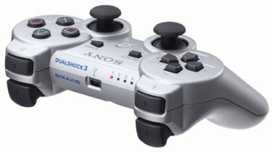 Sony Wireless Dual Shock 3 Controller (Silver)