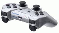 Sony Wireless Dual Shock 3 Controller (Silver) - thumbnail