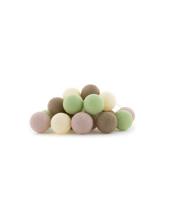 Cotton Ball Lights lichtslinger bruin groen - Paradise - thumbnail