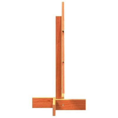 VidaXL Kerstdecoratie kerstboom 60 cm massief grenenhout wasbruin VidaXL Kerstdecoratie kerstboom 60 cm massief grenenhout wasbruin