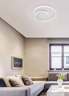 Trio Moderne plafonnièreZibal Ø 39cm wit - R62911131