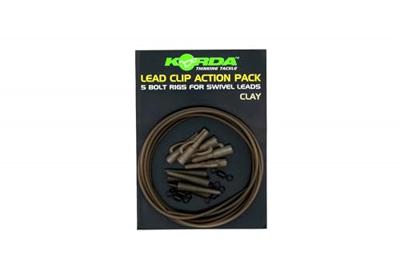Korda Lead Clip Action Pack Silt