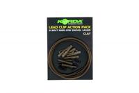 Korda Lead Clip Action Pack Silt - thumbnail
