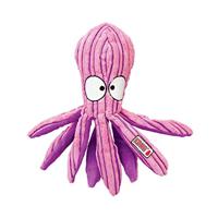 KONG CuteSeas Octopus, hondenpluche dier van corduroy, voor grote honden, 1 stuk (1 stuk) - thumbnail