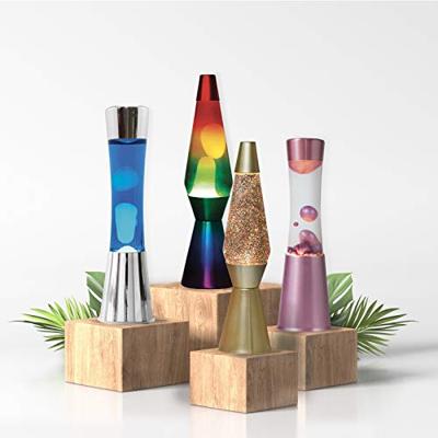 Itotal Lavalamp gold glitter, 40cm